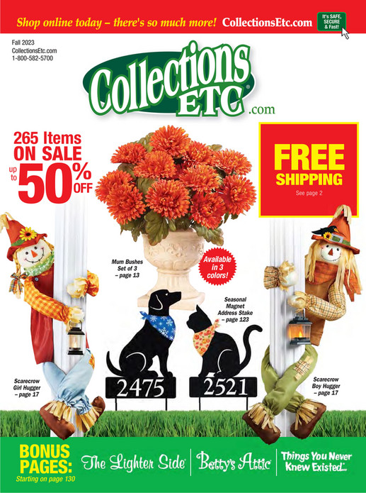 Collections Etc Clearance Catalog Page 1