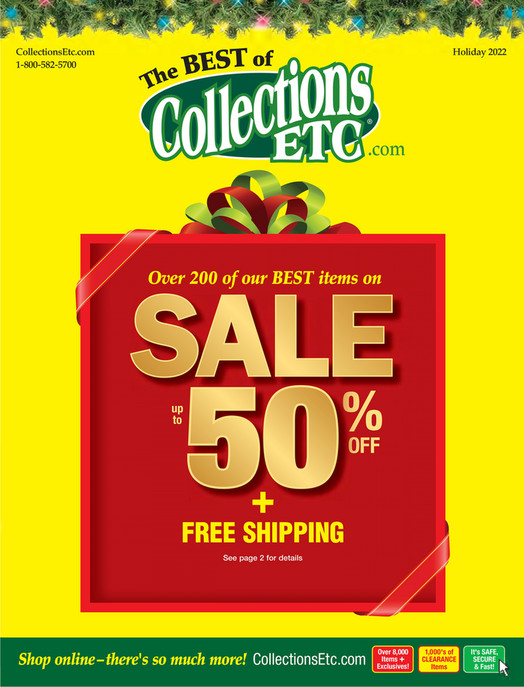 Collections Etc. Clearance Catalog Page 1