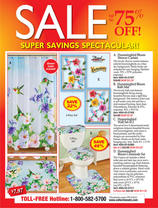 Collections Etc. Clearance Catalog Page 1