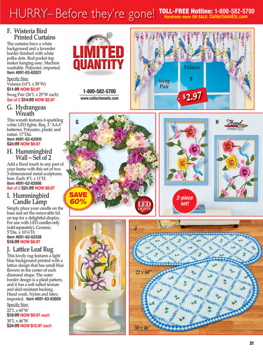 Collections Etc. Clearance Catalog Page 2021