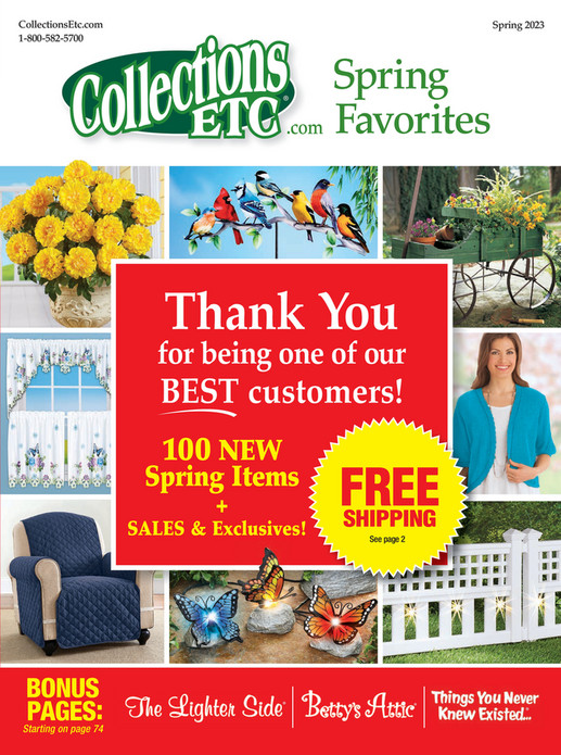 Collections Etc. Clearance Catalog Page 1