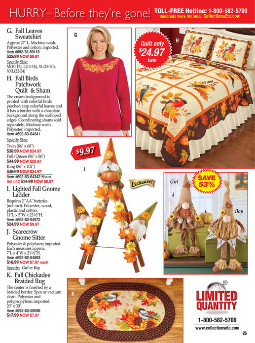 Collections Etc. Clearance Catalog Page 2425