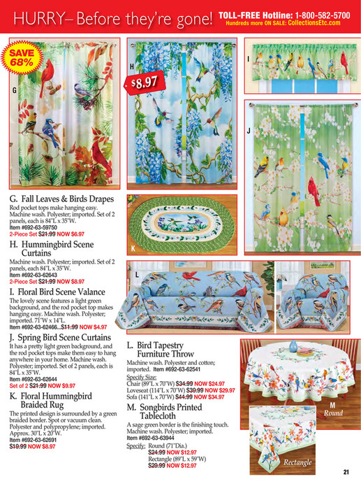 Collections Etc. Clearance Catalog Page 2021