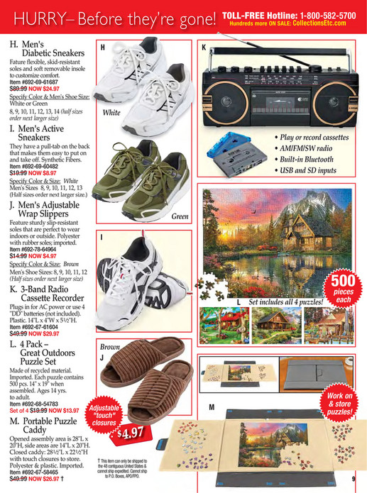 Collections Etc. Clearance Catalog Page 89