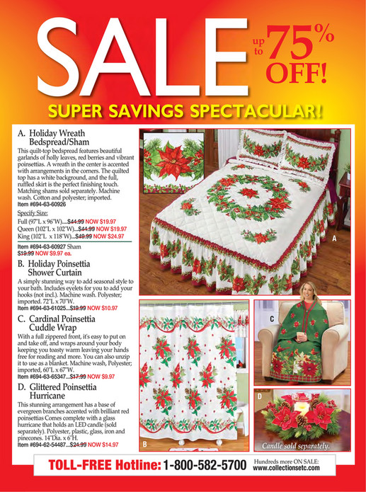 Collections Etc. Clearance Catalog Page 1