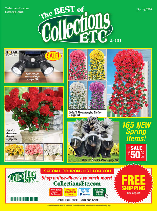 Collections Etc. Clearance Catalog Page 1