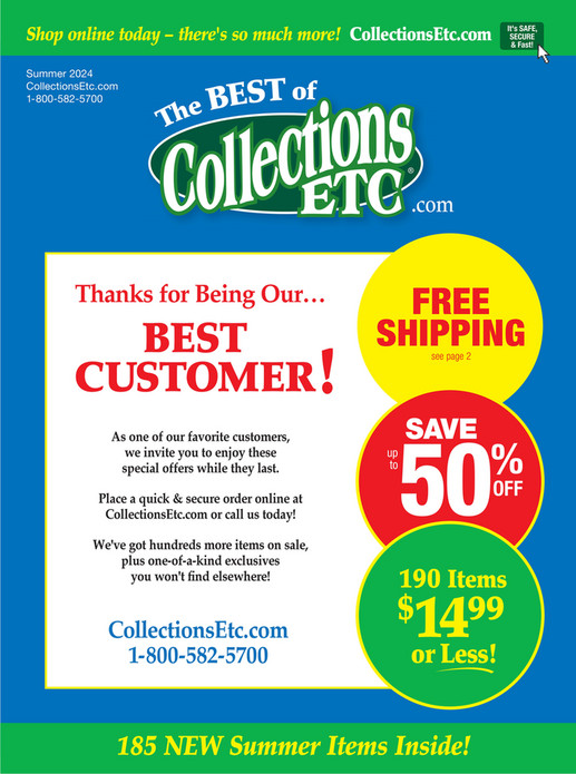 Collections Etc. Clearance Catalog Page 1
