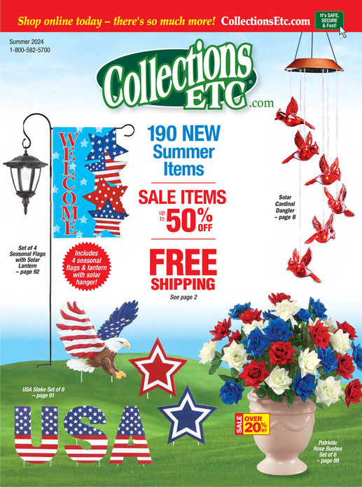 Collections Etc. Clearance Catalog Page 1