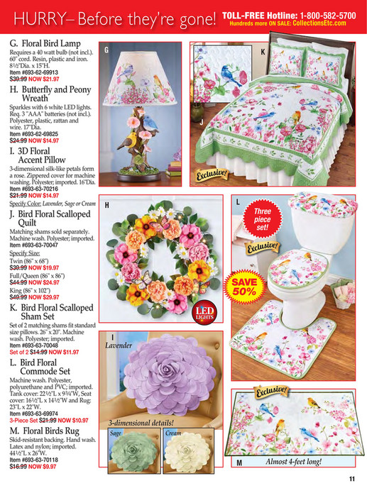 Collections Etc. Clearance Catalog Page 1011