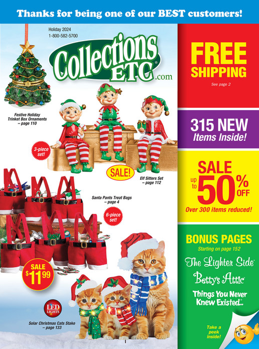 Collections Etc. Clearance Catalog Page 1
