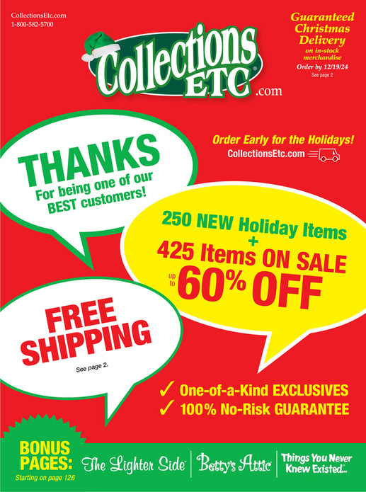 Collections Etc. Clearance Catalog Page 1