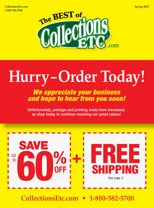Collections Etc. Clearance Catalog Page 1