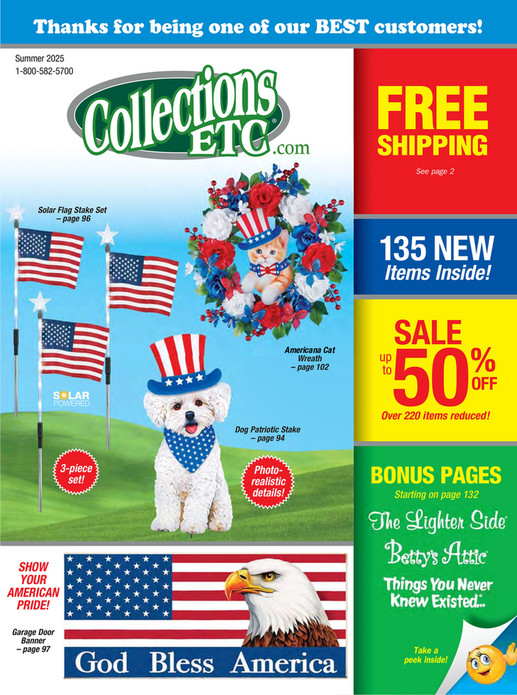 Collections Etc. Clearance Catalog Page 1